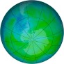 Antarctic Ozone 2010-12-25